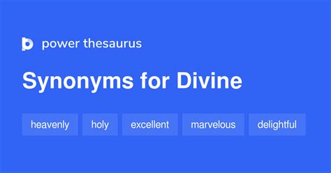 divine synonyms